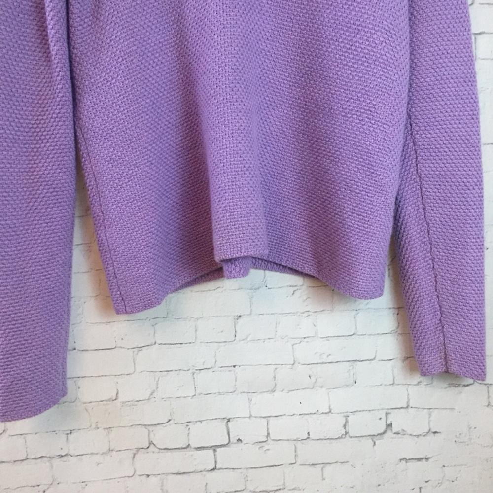Eileen Fisher V-neck Merino Wool Sweater Sz M - Picture 7 of 8